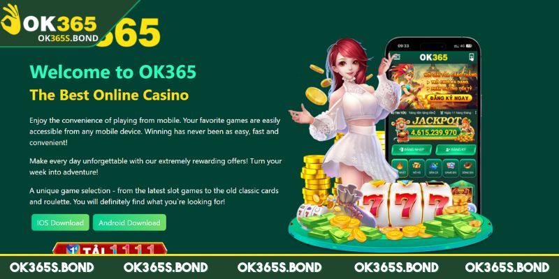 Tải App OK365 - Giải Trí Mượt Mà, Cược Mọi Lúc Mọi Nơi 1 Cụ thể thao tác thực hiện tải app trên các hệ điều hành